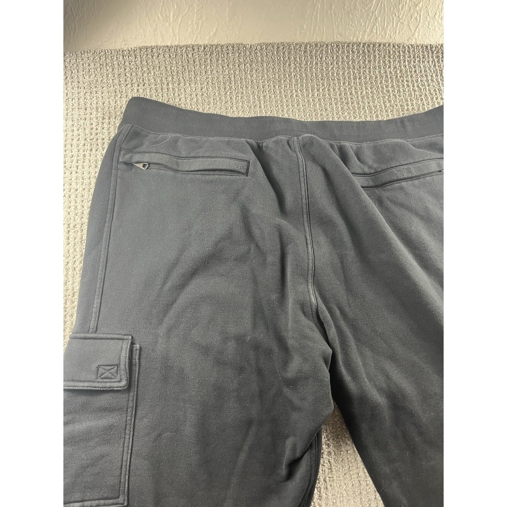 Duluth Trading Co Mens Souped-Up Sweats Storm Cargo Sweatpants Belted 3XL x 28"* - Picture 11 of 12